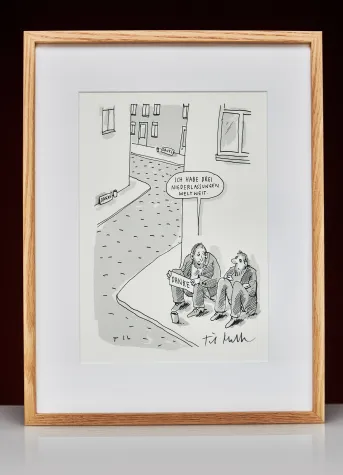 Cartoons von Til Mette für einen guten Zweck Bild: Cartoons von Til Mette für einen guten Zweck