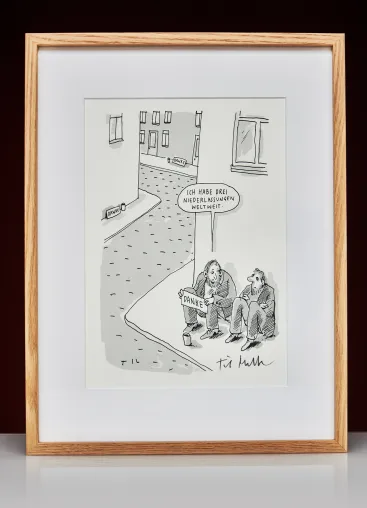 Bild: Cartoons von Til Mette für einen guten Zweck