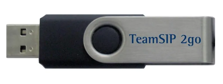 Bild: Premiere auf der SYSTEMS 2008 - TeamFON mit Plug & Phone-Zugang zu VoIP