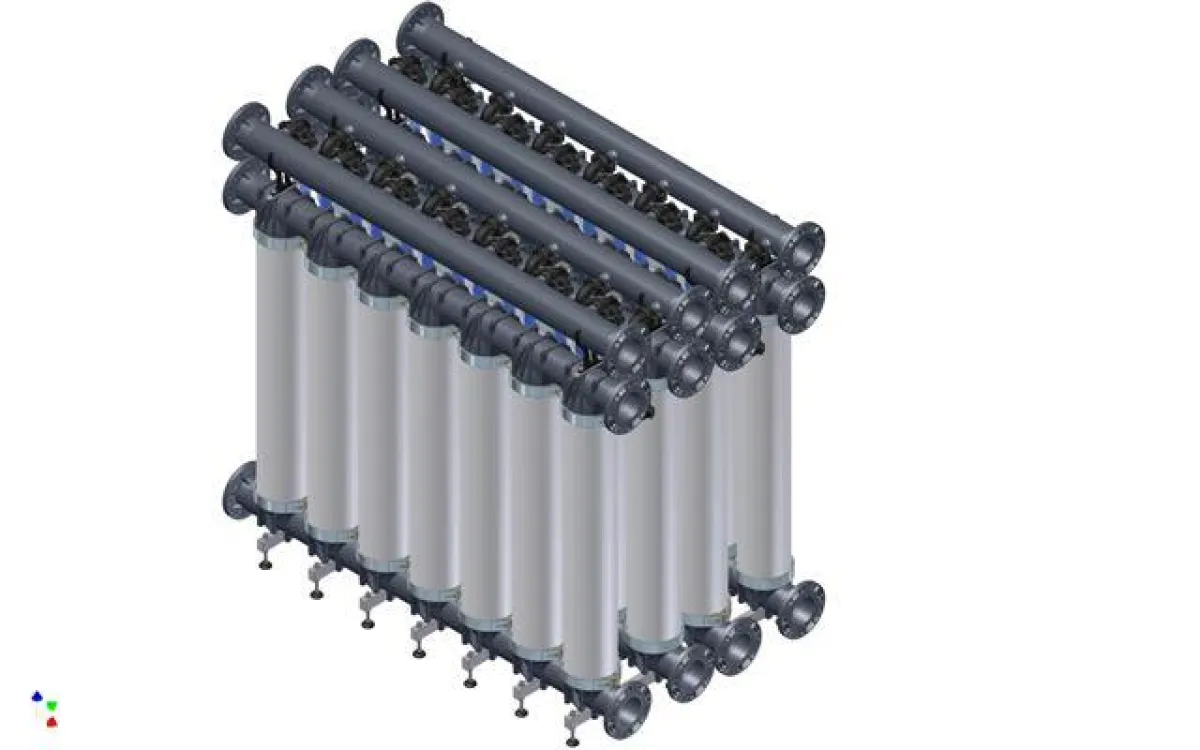 Moderne UF-Technologie auf kleinstem Raum: Das neue „T-Rack vario“ der inge watertechnologies AG