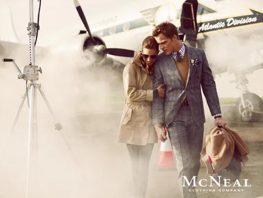 Bild: Very british: McNeal shootet in London