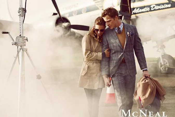 Bild: Very british: McNeal shootet in London