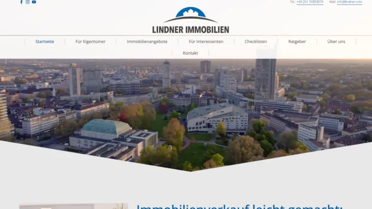 Bild: Immobilienmakler in Essen und Mülheim an der Ruhr - Lindner Immoiblien