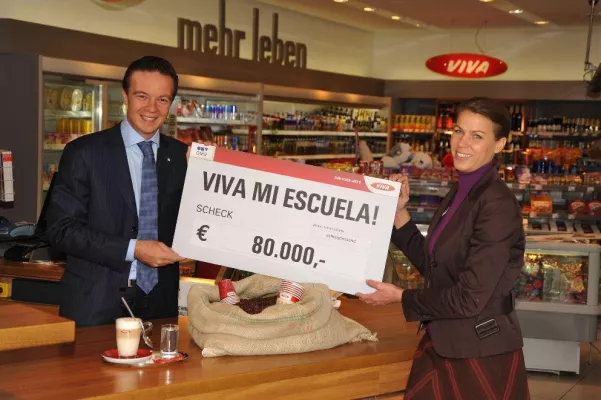 Bild: „VIVA mi escuela“: OMV übergibt EUR 80.000 an ICEP für Schulprojekt in Nicaragua