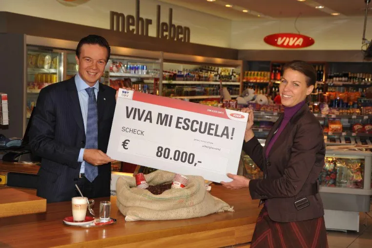 Bild: „VIVA mi escuela“: OMV übergibt EUR 80.000 an ICEP für Schulprojekt in Nicaragua