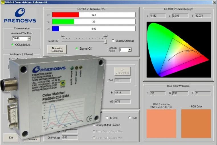 Bild: Color Matcher PR0049