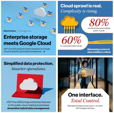 Bild: Hitachi Vantara bringt die VSP One in den Google Cloud Marketplace