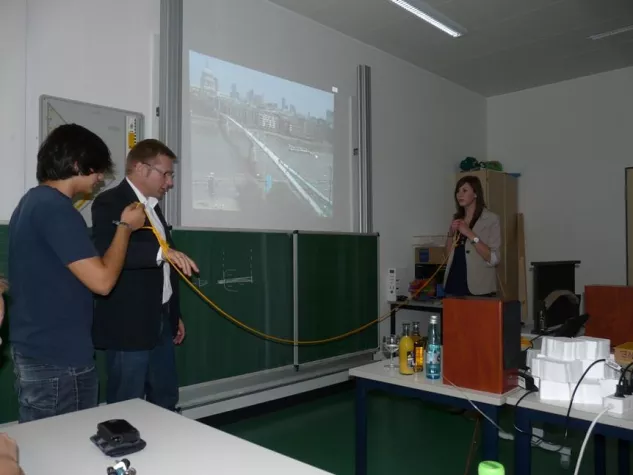 Bild: Die Comenius Ganztagsrealschule schlägt Brücken