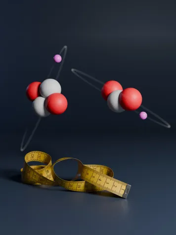 Bild: Ladungsradius von Helium-3 mit bislang unerreichter Präzision gemessen