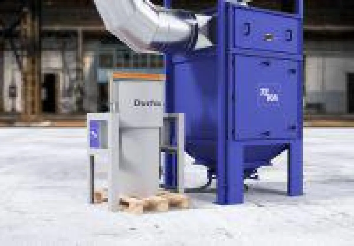 Mit Hilfe des DustVacs werden Stäube automatisch gesammelt und können vom Anwender sicher entfernt werden.