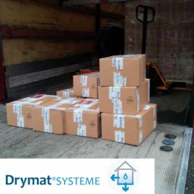 Bild: Drymat Systeme trocknet Wände des Kunstmuseums Eremitage in St. Petersburg, Russland