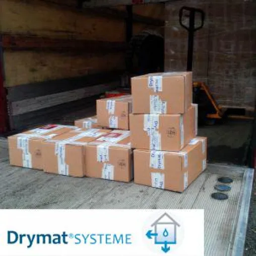 Bild: Drymat Systeme trocknet Wände des Kunstmuseums Eremitage in St. Petersburg, Russland
