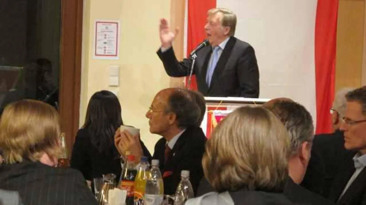 Eberhard Diepgen auf der Gründungsveranstaltung des China Forum Berlin