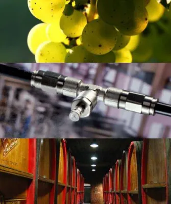 Raumluftkonditionierung im Weinkeller durch geregelte Luftbefeuchtung Bild: Raumluftkonditionierung im Weinkeller durch geregelte Luftbefeuchtung