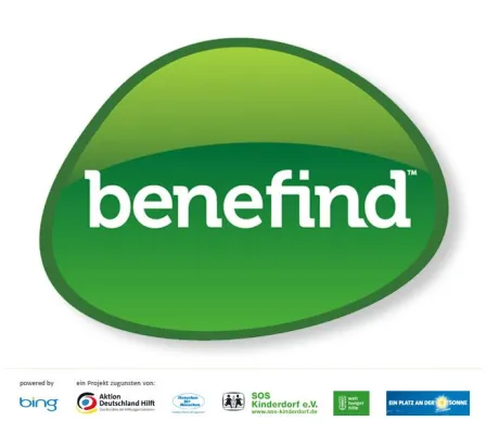 Bild: benefind sucht mit Microsoft für Menschen in Not