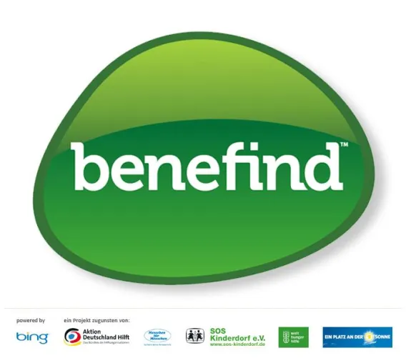 Bild: benefind sucht mit Microsoft für Menschen in Not
