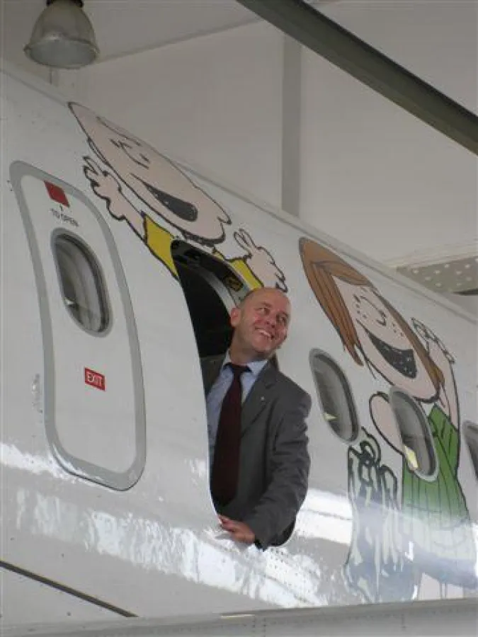 Condor spenden den Erlös an Luftfahrt ohne Grenzen - Condor Geschäftsführer Uwe Balser