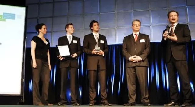 Dresdner Team siegte beim Finale des futureSAX und nimmt 15.000 Euro mit nach Hause Bild: Dresdner Team siegte beim Finale des futureSAX und nimmt 15.000 Euro mit nach Hause