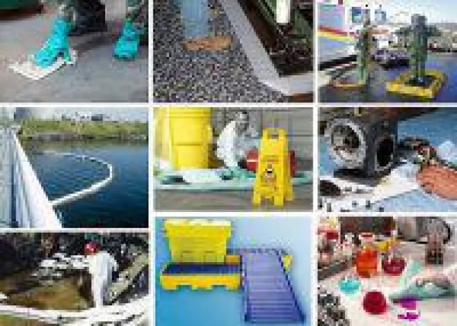 Bild: Großes Sortiment hoch-saugfähiger Ölbindemittel