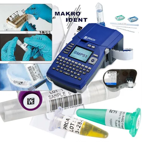 Kleiner Labor-Etikettendrucker BMP51 - Mobil oder für die PC-Nutzung Bild: Kleiner Labor-Etikettendrucker BMP51 - Mobil oder für die PC-Nutzung