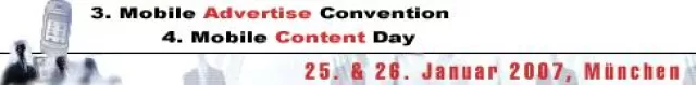 Bild: Mobile Advertising und Content: 2007