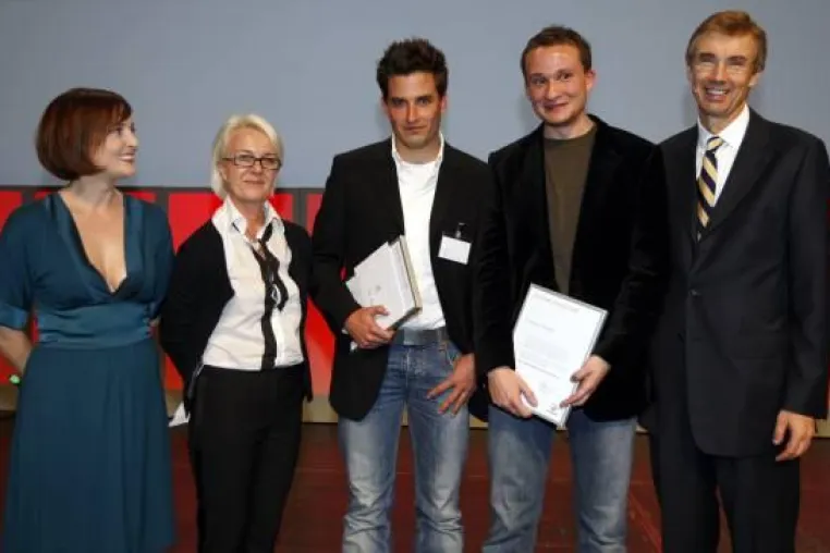 Deutsches Team aus Koblenz gewinnt den Schindler Award 2008 Bild: Deutsches Team aus Koblenz gewinnt den Schindler Award 2008