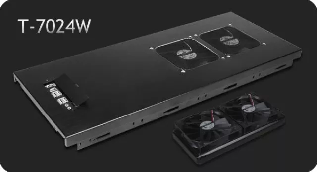 Lian Li veröffentlicht den T-7024W und T-7022W Top Panel Kühlkörper-Bausatz für PC-A70 / PC-A7010 Gehäuse Bild: Lian Li veröffentlicht den T-7024W und T-7022W Top Panel Kühlkörper-Bausatz für PC-A70 / PC-A7010 Gehäuse