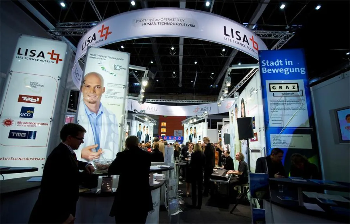 Der Humantechnologie-Cluster organisierte den erfolgreichen MEDICA-Auftritt für den Life-Science-Standort Österreich.