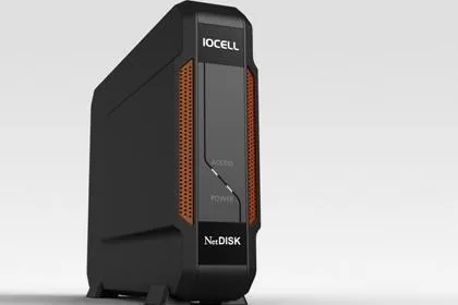Bild: The New Fast - Die NetDISK 351UNE von IOCELL ist die schnellste Speicherlösung für Heimnetzwerke
