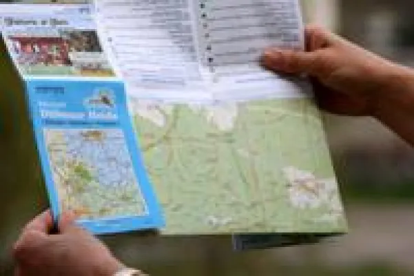 Bild: Neue Karte führt Wanderer durch die Dübener Heide
