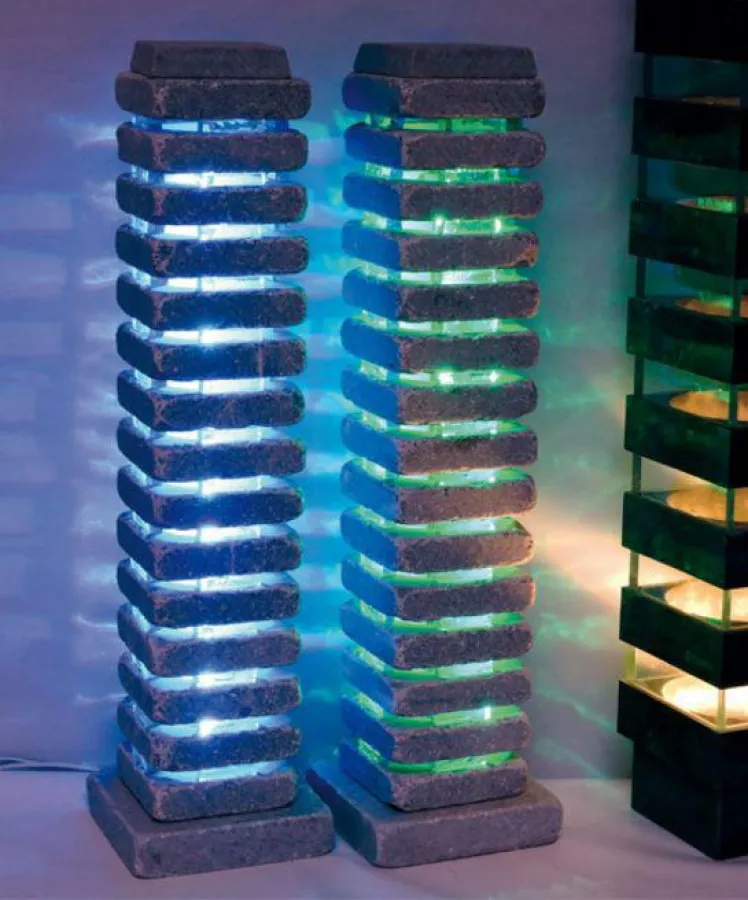 Lichtsäulen für den Innen- und Außenbereich