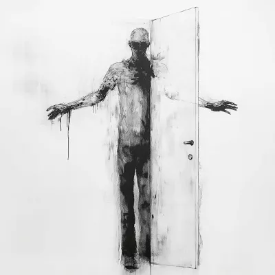 "Through the door... dare to discover the unknown" tokio darcy® - Kunstkollektion 2024 Bild: "Through the door... dare to discover the unknown" tokio darcy® - Kunstkollektion 2024