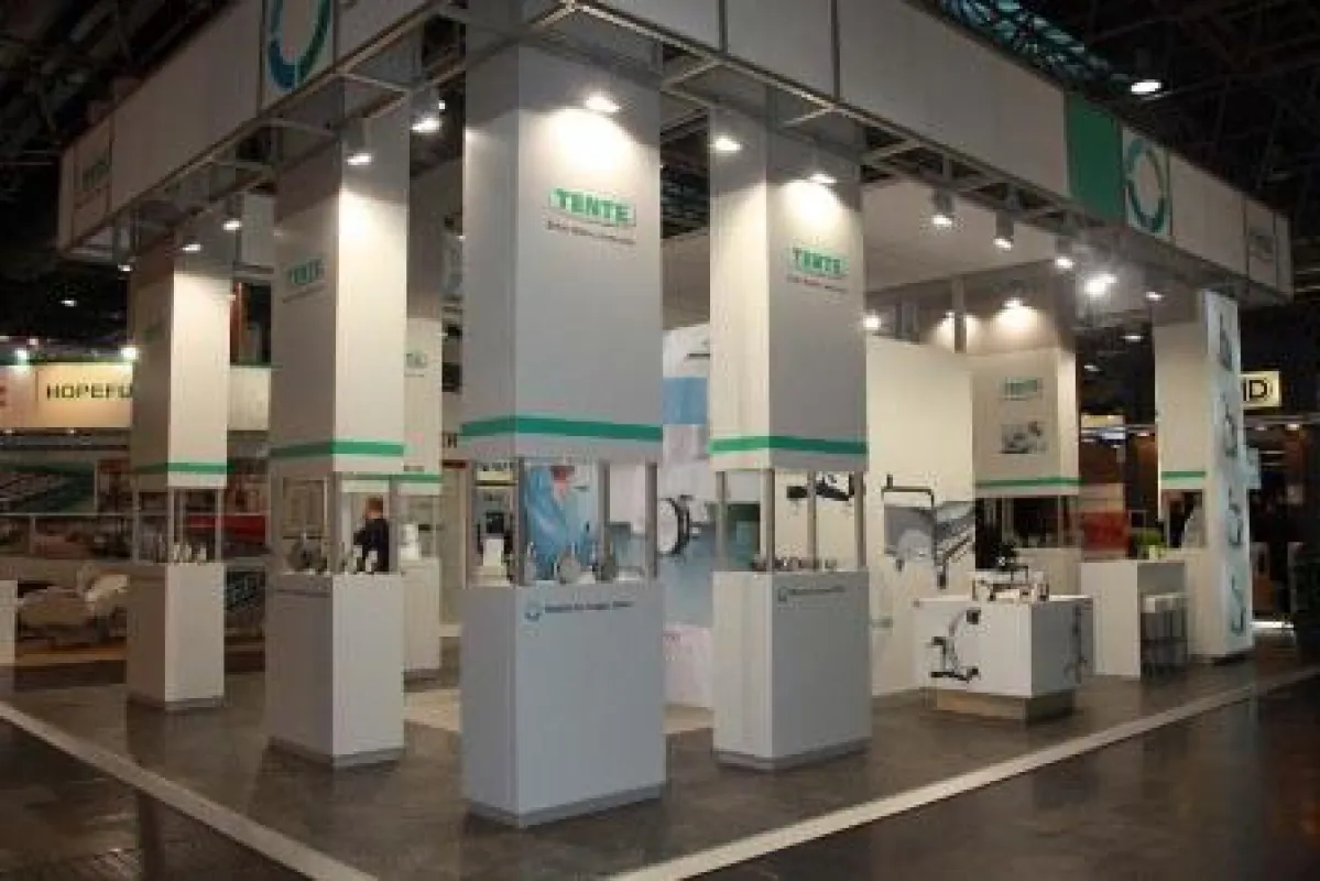 Neues Messestand-Konzept - TENTE ROLLEN