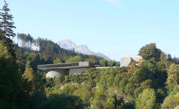 Bild: Gegründet auf Fels - goeCell dämmt Museum Bergisel