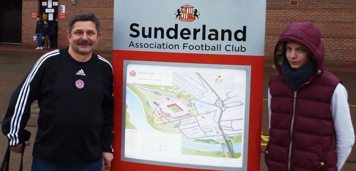 mit DFDS erreicht man bequem die Premier-League-Spielorte Newcastle und Sunderland