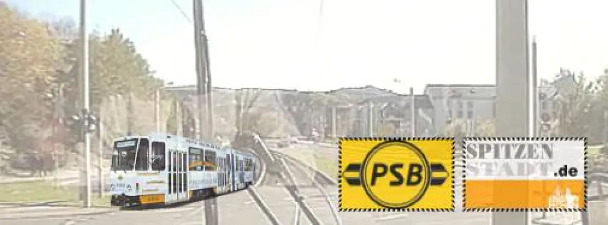 Straßenbahn Plauen im Zeitraffer