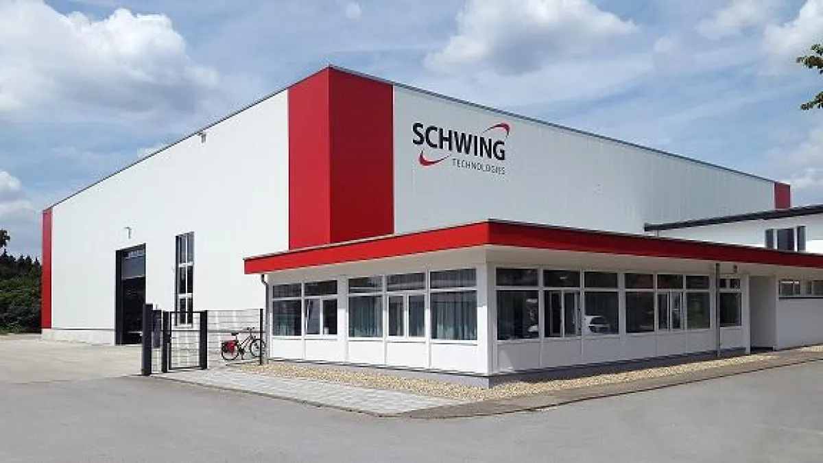 Neubau der Fertigungshalle von SCHWING Technologies in Neukirchen-Vluyn. Foto: SCHWING Technologies