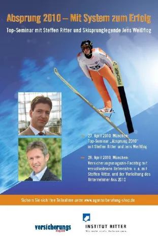 Bild: Mit System zum Erfolg - Seminar mit Steffen Ritter und Jens Weißflog