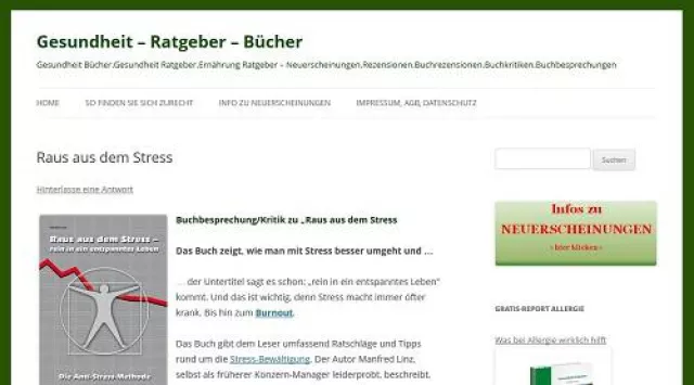 Bild: Raus aus dem Stress - rein in ein entspanntes Leben