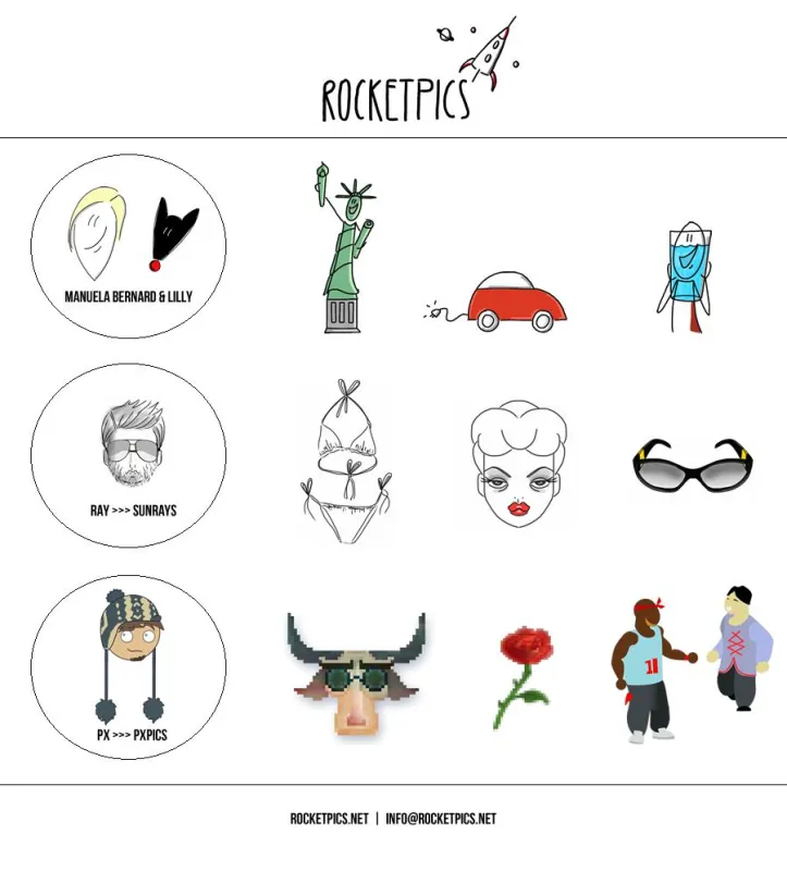 ROCKETPICS - die neue Plattform für Visualisierer und Illustratoren