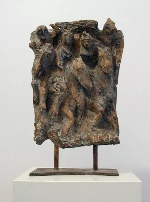 Bild: Ausstellung in Berlin: inwendig voller Figur – Joachim Dunkel (1925 bis 2002) Zeichnung Plastik Holzschnitt