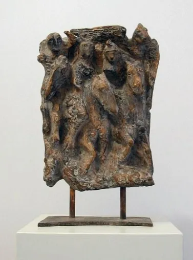 Bild: Ausstellung in Berlin: inwendig voller Figur – Joachim Dunkel (1925 bis 2002) Zeichnung Plastik Holzschnitt