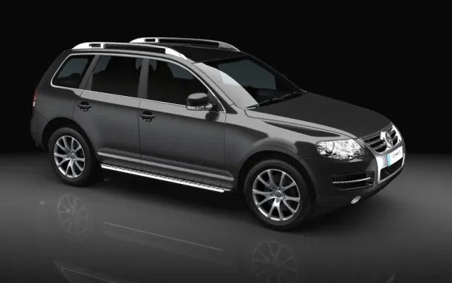 Bild: Für City und Off-Road, sportlich-elegante Trittbretter für den VW Touareg