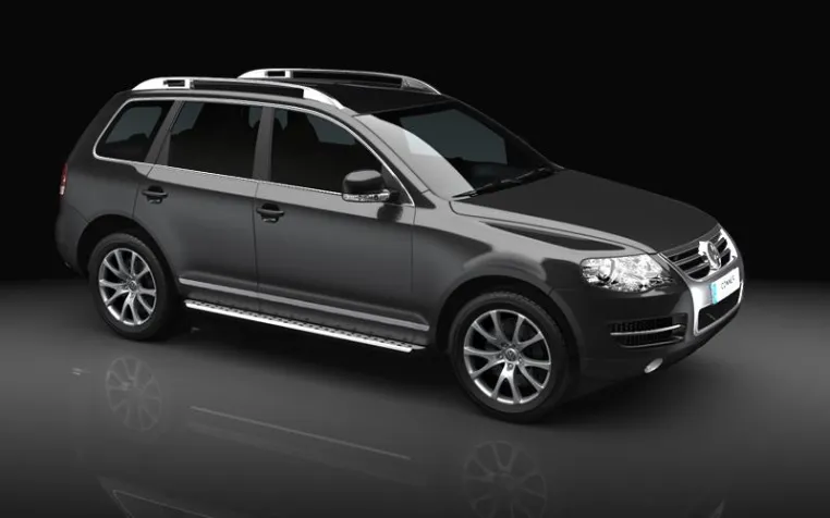 Bild: Für City und Off-Road, sportlich-elegante Trittbretter für den VW Touareg