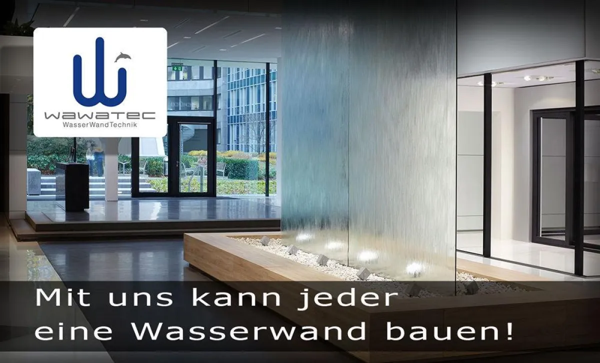 Mit uns kann jeder eine funktionierende Wasserwand selber bauen!