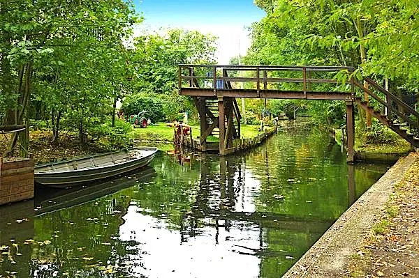Bild: Zum Herrentag in den Spreewald