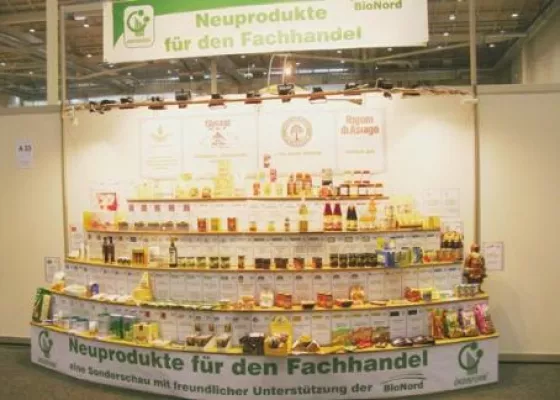 Bild: 137 neue Bioprodukte auf einer Pyramide