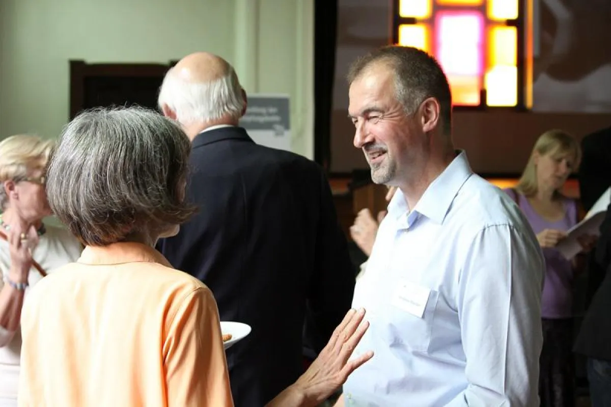 Mit den Beratern der 7x7finanz können die Besucher der Messe 50-plus ins Gespräch kommen.