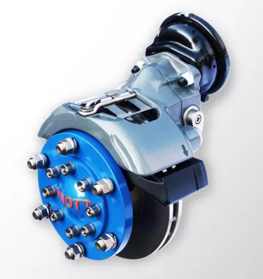 Innovative Bremsen für Baumaschinen – made by KNOTT Bild: Innovative Bremsen für Baumaschinen – made by KNOTT