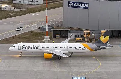 Bild: Condor erhält ersten Airbus A321-211 mit neuer Lackierung ab Werk